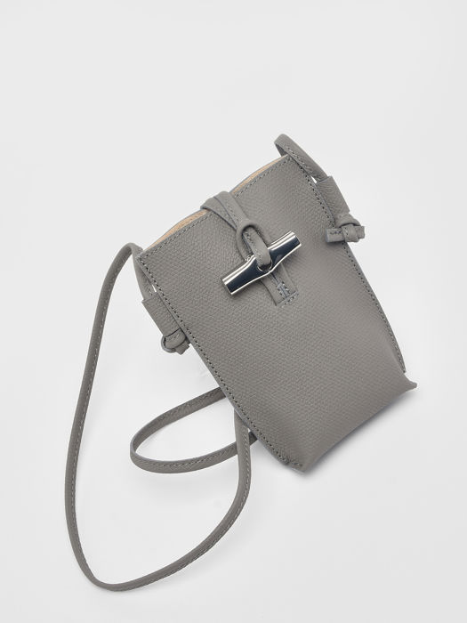 Longchamp Roseau Etui ipod/cd Grijs